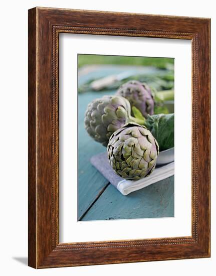 Artichoke of Paestum Igp-null-Framed Photographic Print