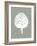 Artichoke (Sage & Ivory)-Botanical Series-Framed Art Print