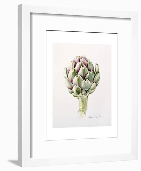 Artichoke Study, 1993-Alison Cooper-Framed Giclee Print