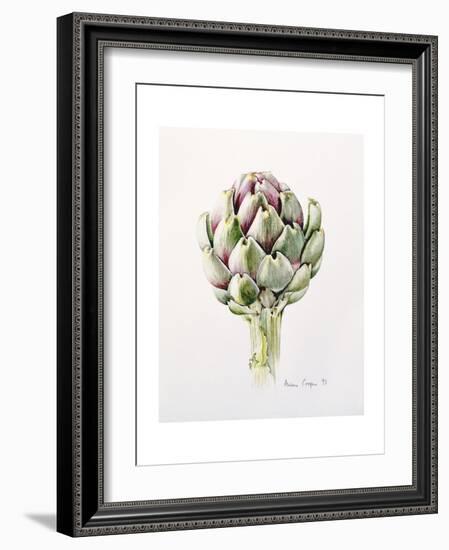 Artichoke Study, 1993-Alison Cooper-Framed Giclee Print