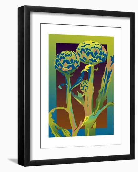 Artichoke-David Chestnutt-Framed Giclee Print