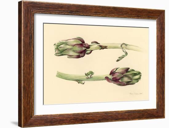 Artichokes, 2005-Alison Cooper-Framed Giclee Print