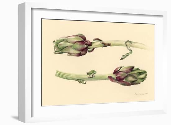 Artichokes, 2005-Alison Cooper-Framed Giclee Print