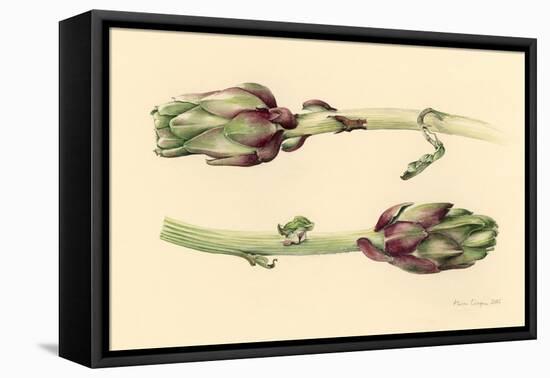 Artichokes, 2005-Alison Cooper-Framed Premier Image Canvas