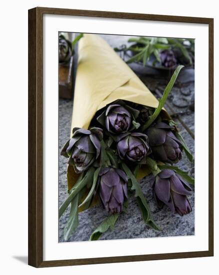 Artichokes in a Bag, Italy, Europe-Nico Tondini-Framed Photographic Print