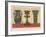 Artificial Chalcedony Vases by Salviati, Venice-null-Framed Giclee Print