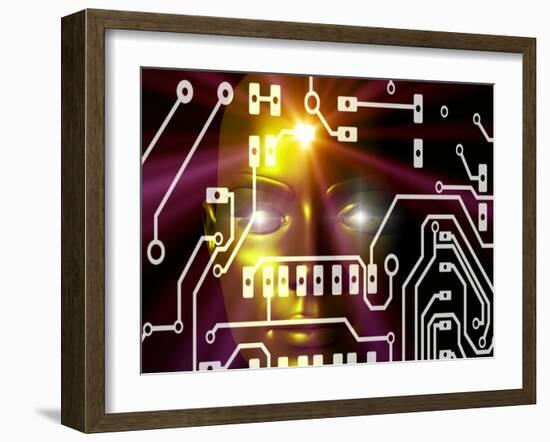 Artificial Intelligence, Artwork-Mehau Kulyk-Framed Photographic Print