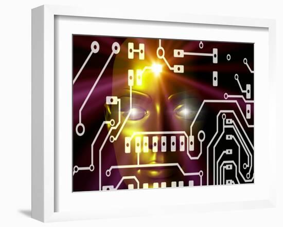 Artificial Intelligence, Artwork-Mehau Kulyk-Framed Photographic Print