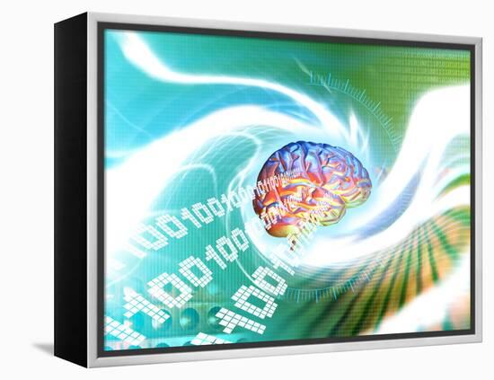 Artificial Intelligence-PASIEKA-Framed Premier Image Canvas