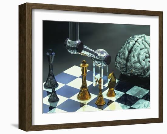 Artificial Intelligence-Laguna Design-Framed Photographic Print