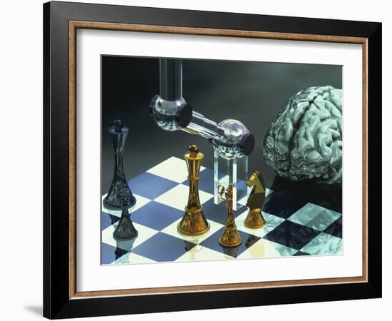 Artificial Intelligence-Laguna Design-Framed Photographic Print