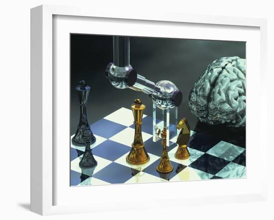 Artificial Intelligence-Laguna Design-Framed Photographic Print