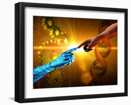 Artificial Intelligence-Victor Habbick-Framed Photographic Print