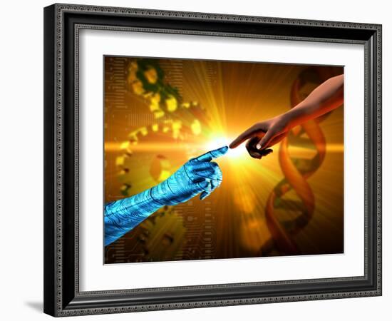 Artificial Intelligence-Victor Habbick-Framed Photographic Print