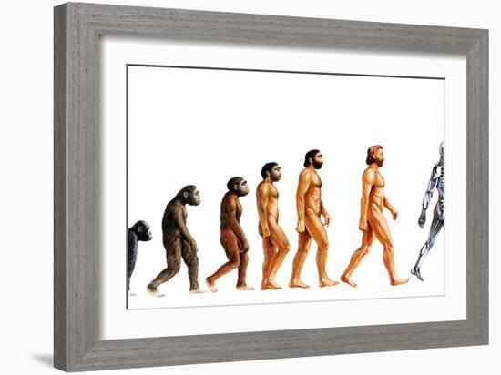 Artificial Intelligence-David Gifford-Framed Photographic Print