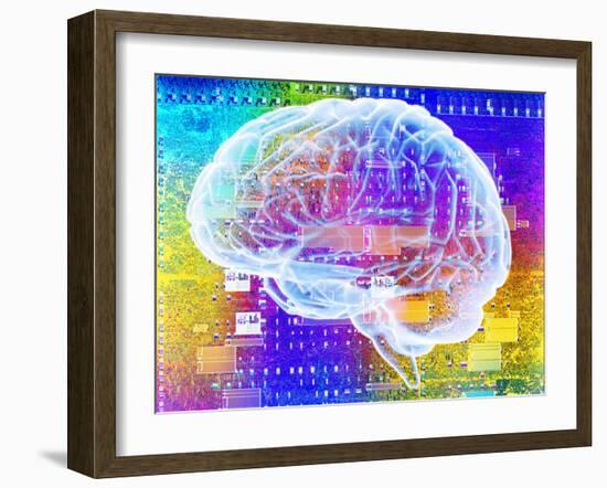 Artificial Intelligence-PASIEKA-Framed Photographic Print