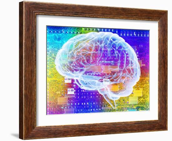 Artificial Intelligence-PASIEKA-Framed Photographic Print