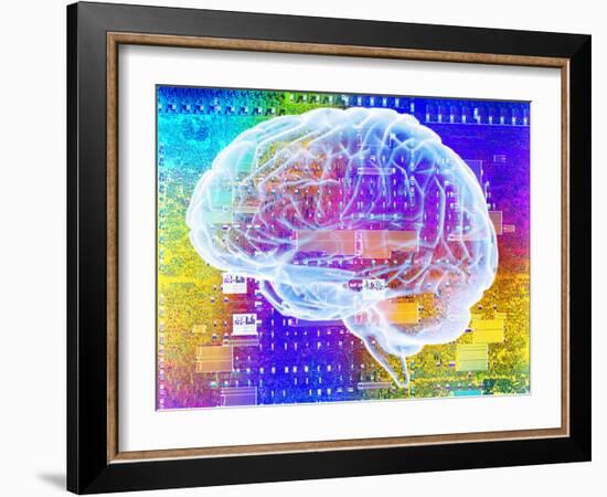 Artificial Intelligence-PASIEKA-Framed Photographic Print