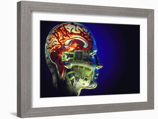 Artificial Intelligence-Geoff Tompkinson-Framed Photographic Print