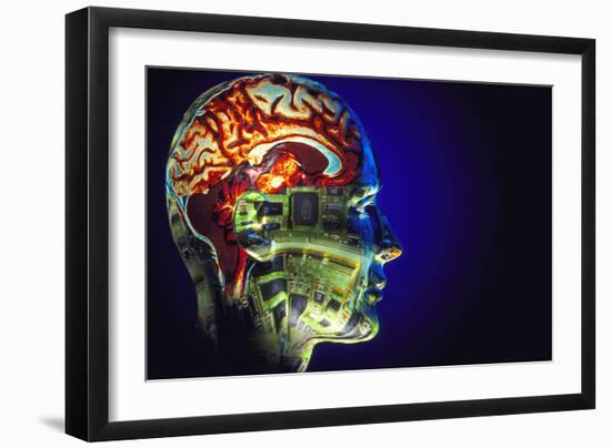 Artificial Intelligence-Geoff Tompkinson-Framed Photographic Print