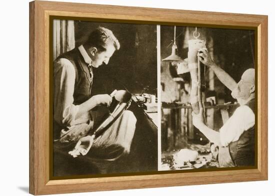 Artificial Limbs Manufactured in a German Factory-German photographer-Framed Premier Image Canvas