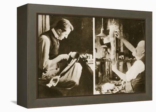 Artificial Limbs Manufactured in a German Factory-German photographer-Framed Premier Image Canvas