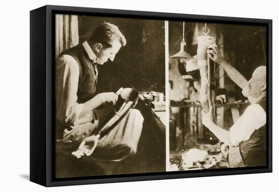 Artificial Limbs Manufactured in a German Factory-German photographer-Framed Premier Image Canvas
