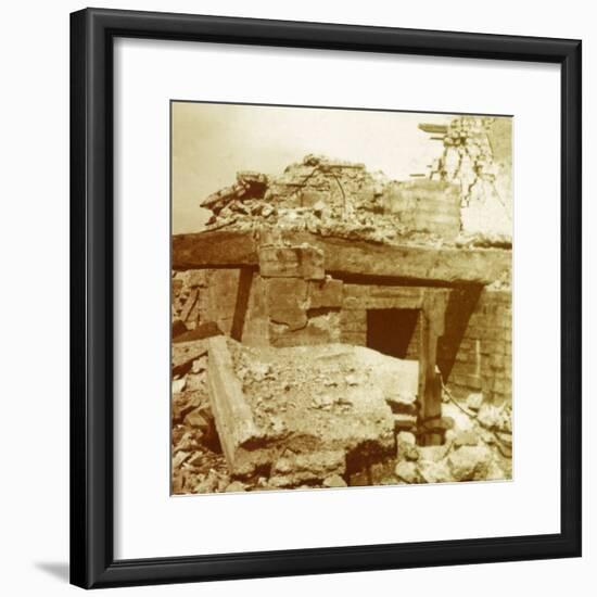 Artillery, Ramskapelle, Belgium, c1914-c1918-Unknown-Framed Photographic Print