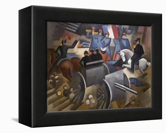 Artillery-Roger de La Fresnaye-Framed Stretched Canvas