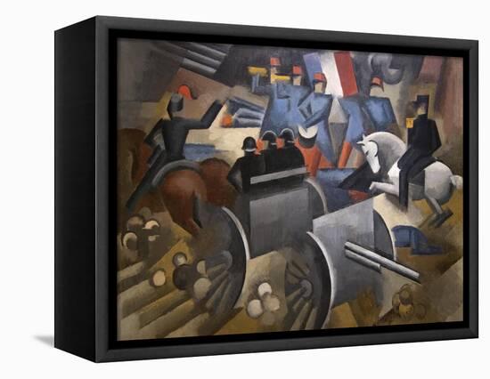 Artillery-Roger de La Fresnaye-Framed Stretched Canvas