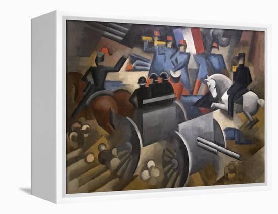 Artillery-Roger de La Fresnaye-Framed Stretched Canvas