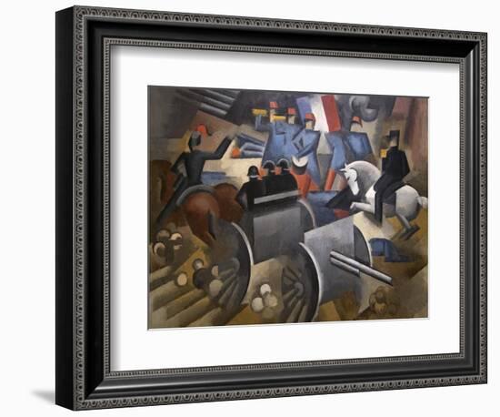 Artillery-Roger de La Fresnaye-Framed Art Print