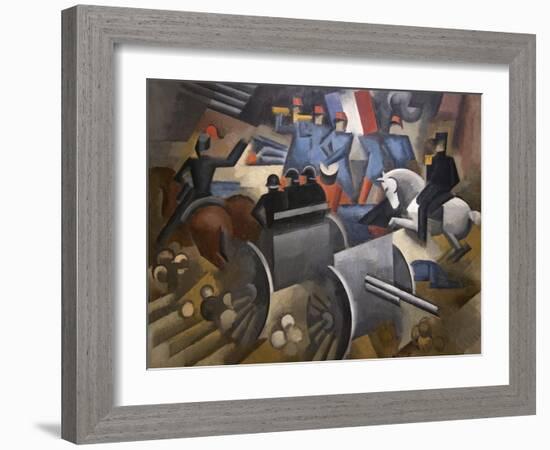 Artillery-Roger de La Fresnaye-Framed Art Print