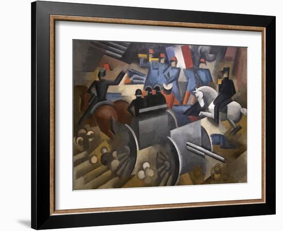 Artillery-Roger de La Fresnaye-Framed Art Print