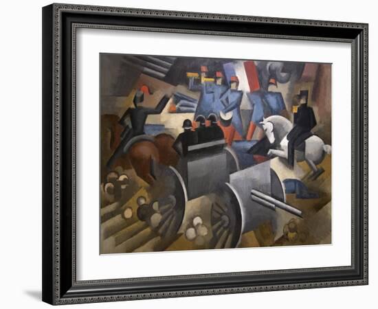 Artillery-Roger de La Fresnaye-Framed Art Print