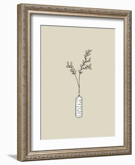 Artisan Chic Potted Branch 3-Sweet Melody Designs-Framed Art Print