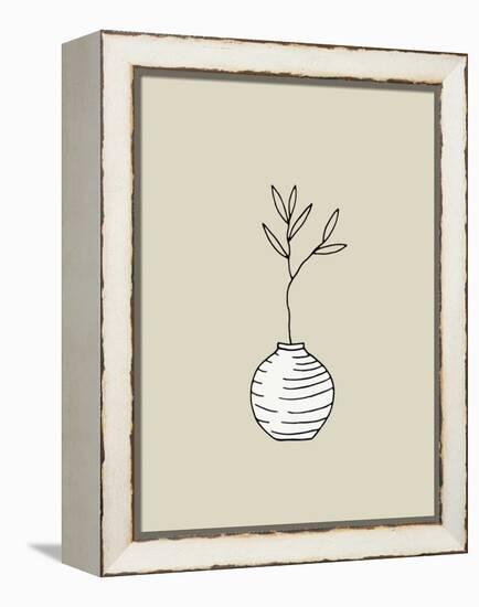 Artisan Chic Potted Branch 7-Sweet Melody Designs-Framed Stretched Canvas
