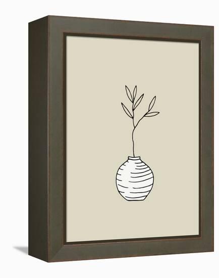 Artisan Chic Potted Branch 7-Sweet Melody Designs-Framed Stretched Canvas