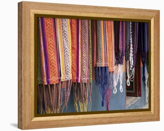 Artisan Shop, Raquira, Boyaca District, Colombia, South America-Jane O'callaghan-Framed Premier Image Canvas