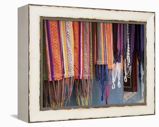 Artisan Shop, Raquira, Boyaca District, Colombia, South America-Jane O'callaghan-Framed Premier Image Canvas