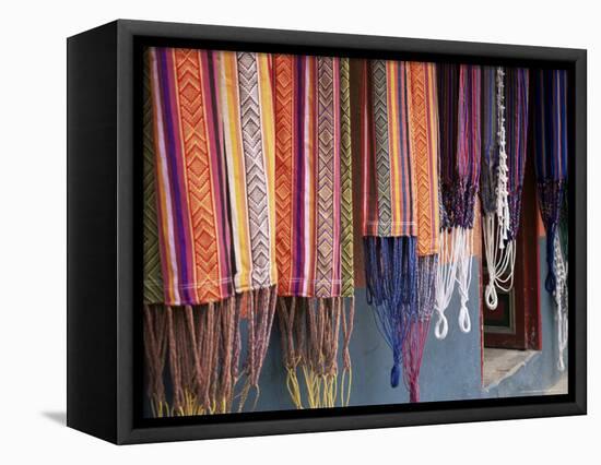 Artisan Shop, Raquira, Boyaca District, Colombia, South America-Jane O'callaghan-Framed Premier Image Canvas