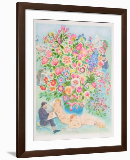 Artist and Model-Ira Moskowitz-Framed Limited Edition