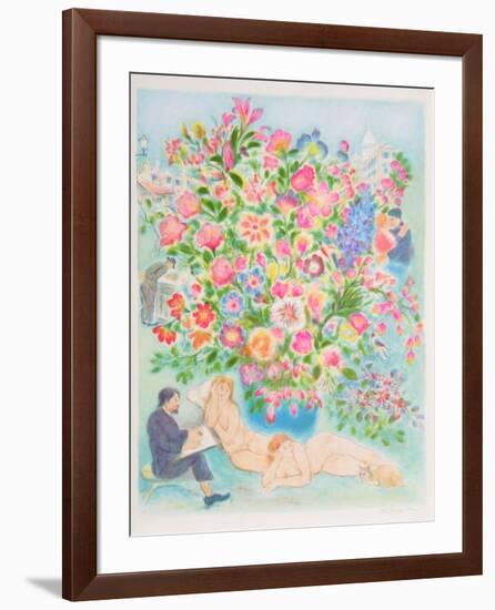 Artist and Model-Ira Moskowitz-Framed Limited Edition