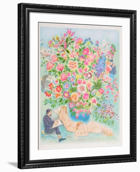 Artist and Model-Ira Moskowitz-Framed Limited Edition