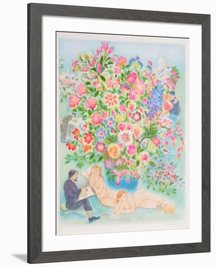 Artist and Model-Ira Moskowitz-Framed Limited Edition
