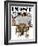 "Artist at Work" Saturday Evening Post Cover, September 16,1961-Norman Rockwell-Framed Giclee Print