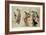 Artist, Block Carver, Applying Sizing, C.1803-Kitagawa Utamaro-Framed Giclee Print