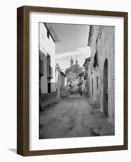 Artist Francisco Goya Home When He Was Growing Up in Fuendetodos-Dmitri Kessel-Framed Photographic Print