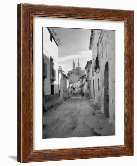 Artist Francisco Goya Home When He Was Growing Up in Fuendetodos-Dmitri Kessel-Framed Photographic Print