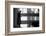 Artist Georgia O'Keeffe Against a Wall Amidst the Shadows of a Fence, Abiquiu, New Mexico, 1966-John Loengard-Framed Photographic Print